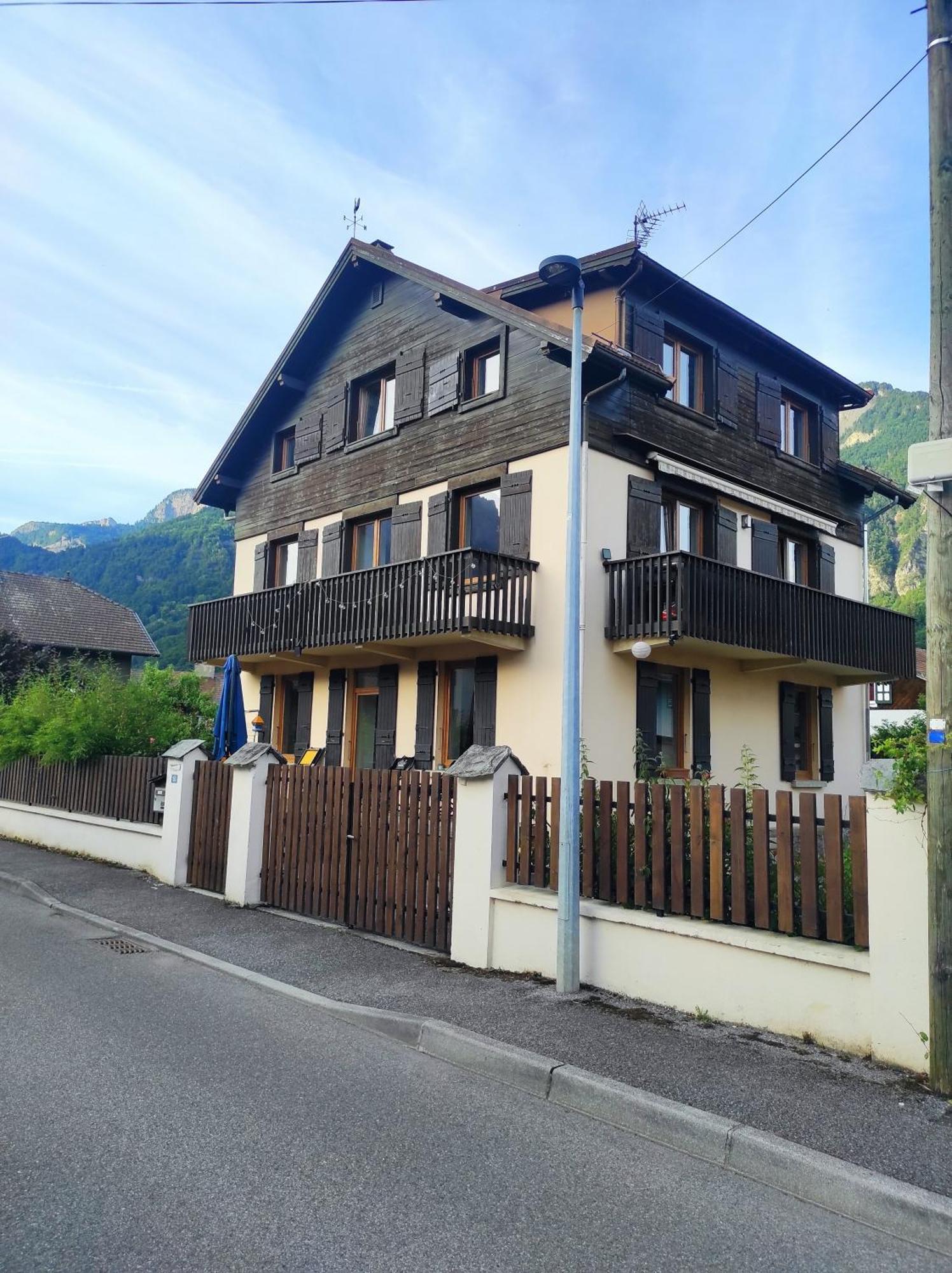 Maison Sallanches 12 Couchages Bagian luar foto